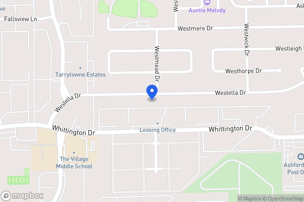 Map of 12903 Westella Dr, Houston