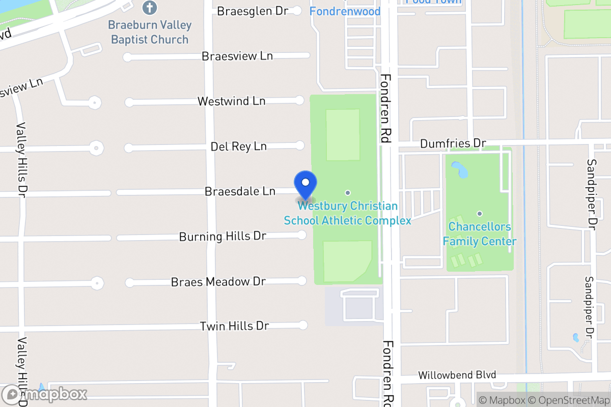 Map of 7603 Braesdale Ln, Houston