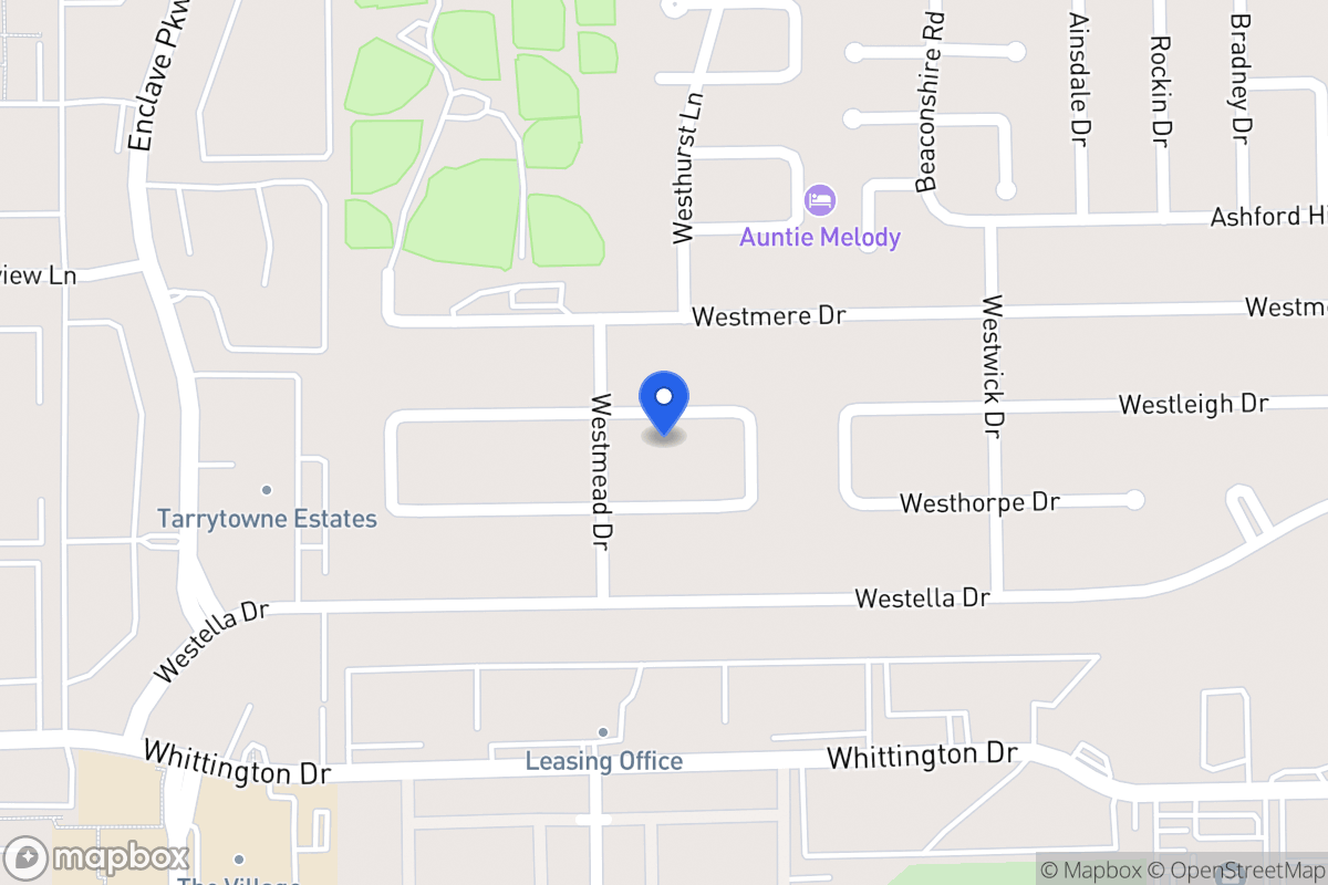 Map of 12863 Westleigh Dr, Houston