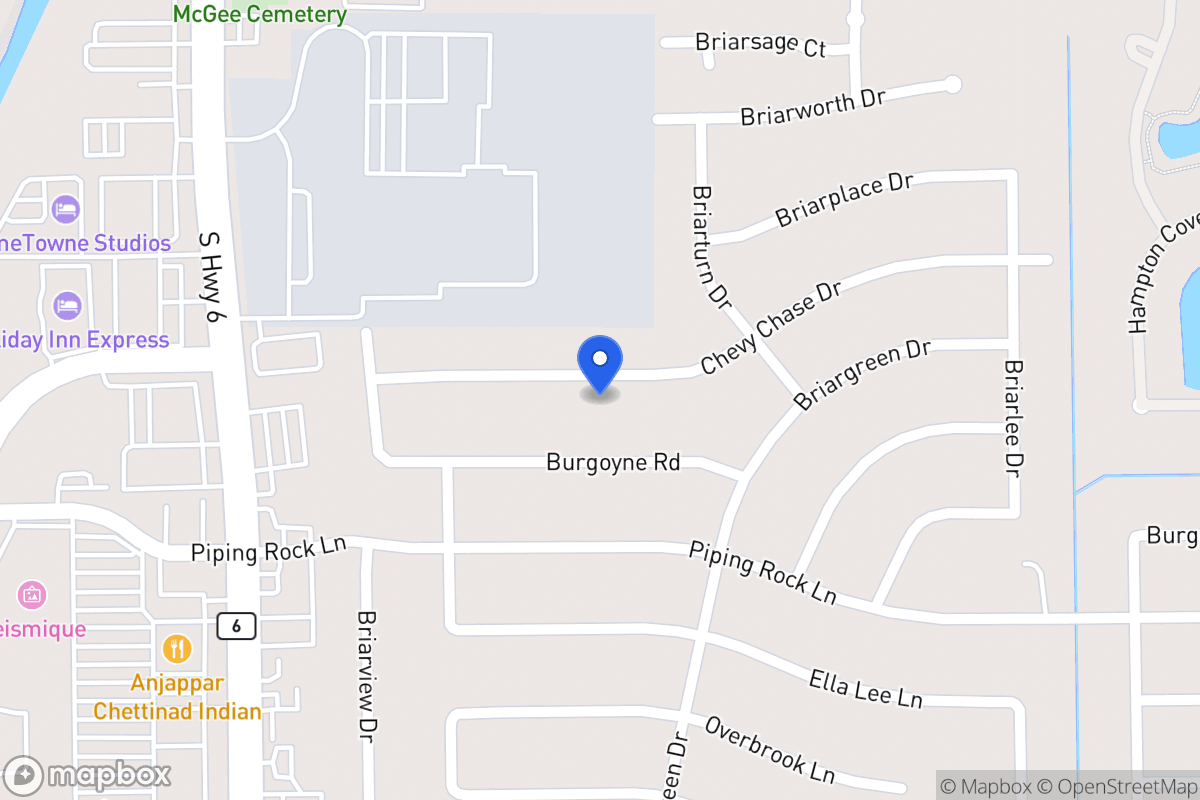 Map of 14231 Chevy Chase Dr, Houston