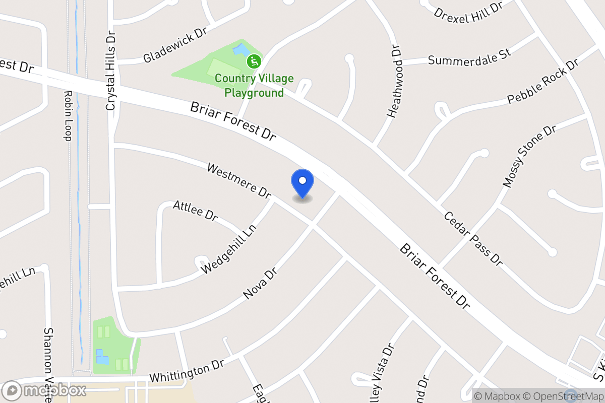 Map of 12006 Westmere Dr, Houston
