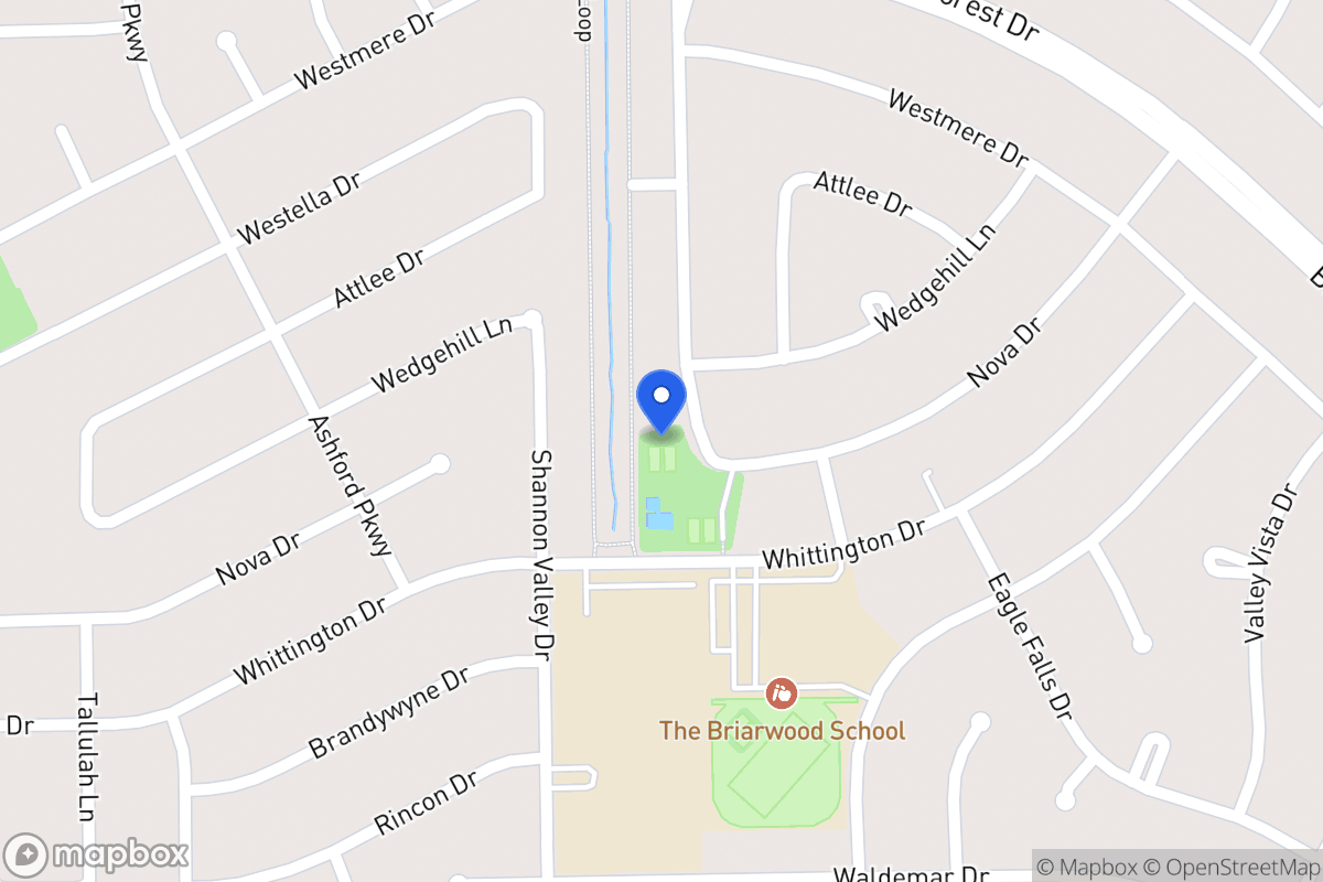 Map of Nova Dr, Houston