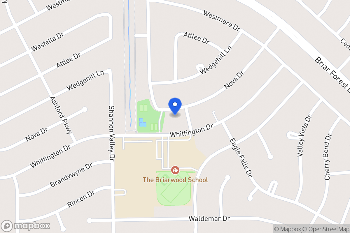 Map of 12207 Nova Dr, Houston