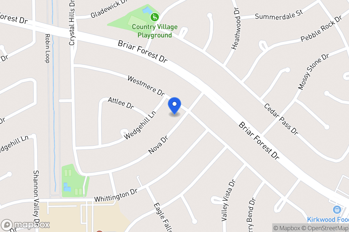 Map of 12006 Nova Dr, Houston