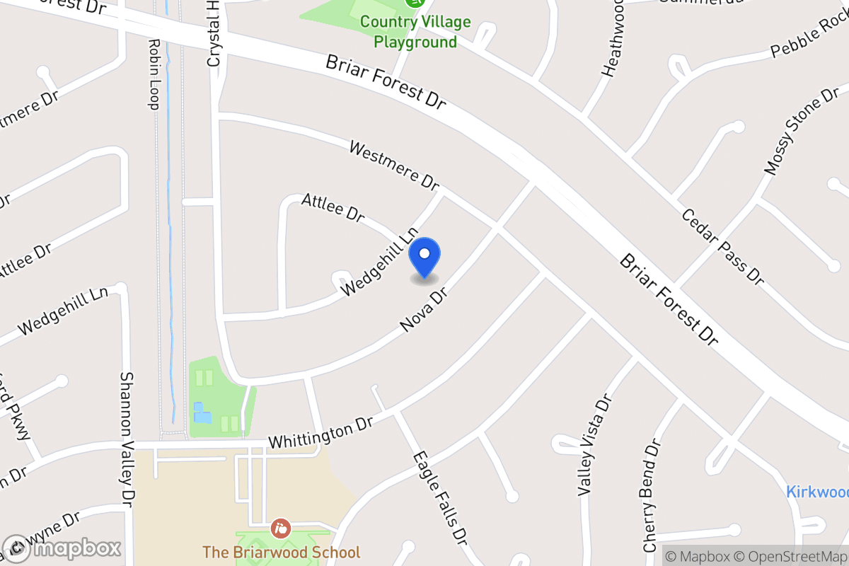 Map of 12022 Nova Dr, Houston