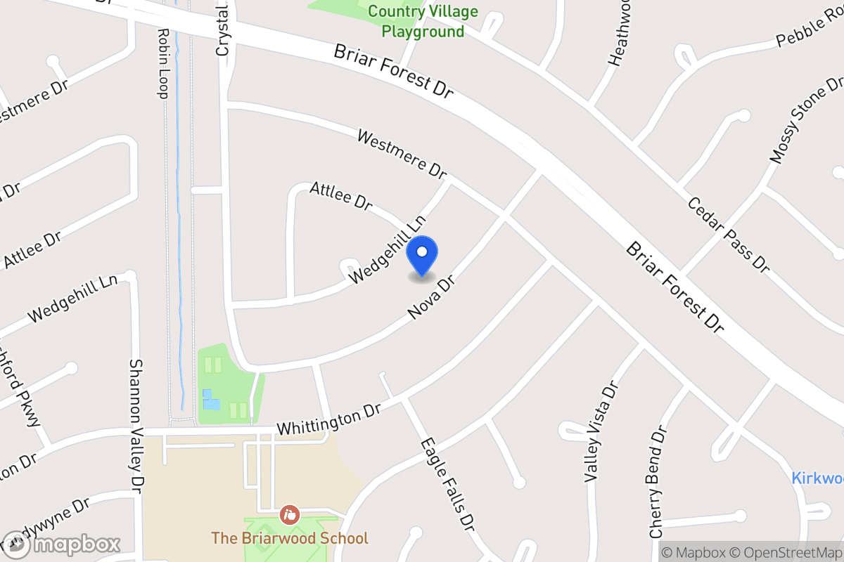 Map of 12026 Nova Dr, Houston