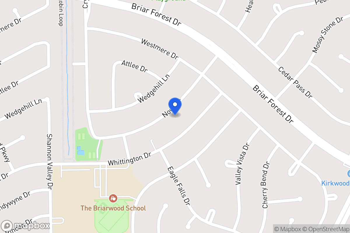Map of 12031 Nova Dr, Houston