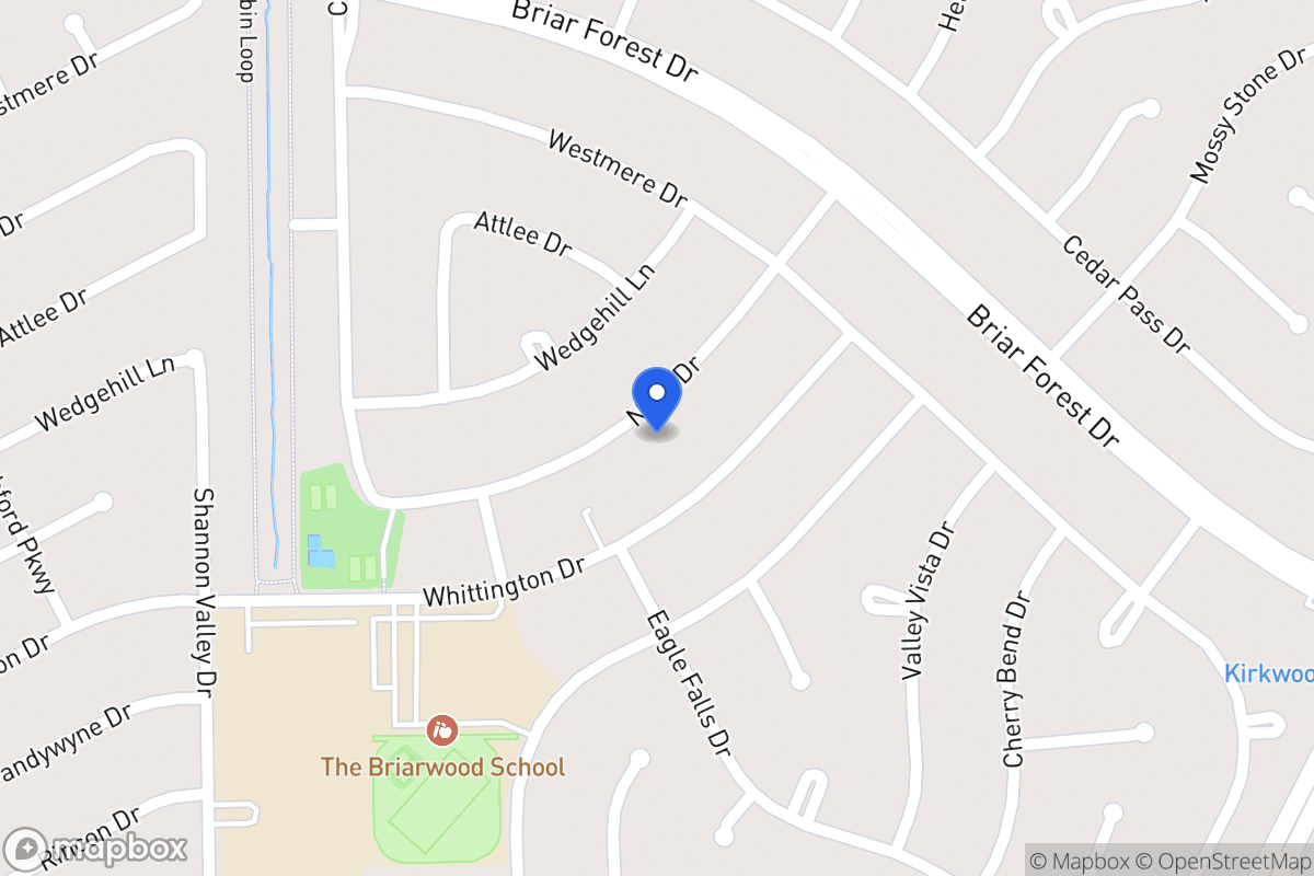 Map of 12035 Nova Dr, Houston