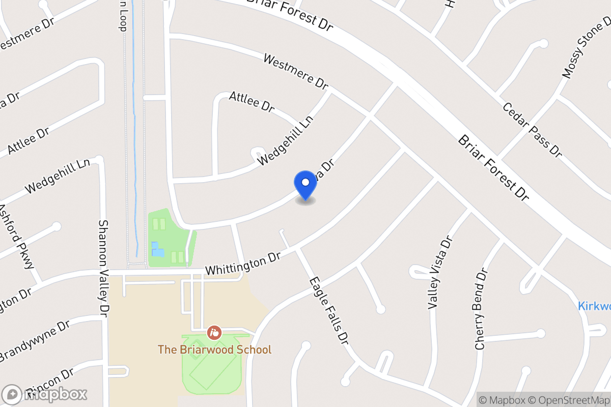 Map of 12103 Nova Dr, Houston