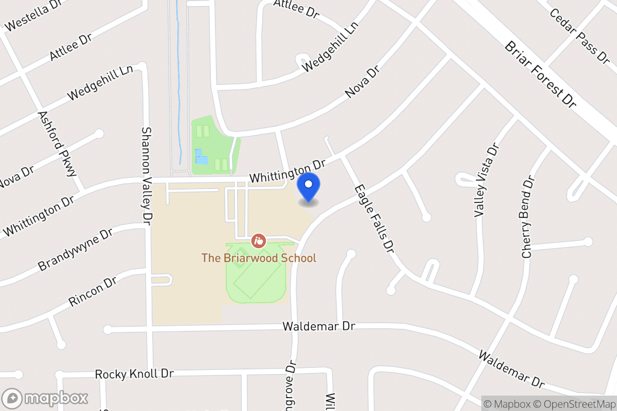 Map of 12118 Sugar Springs Dr, Houston