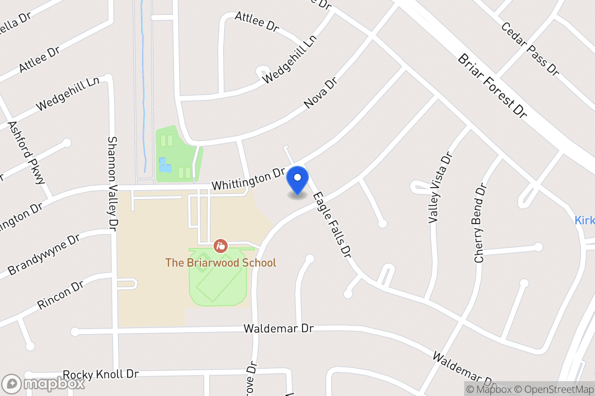Map of 12106 Sugar Springs Dr, Houston