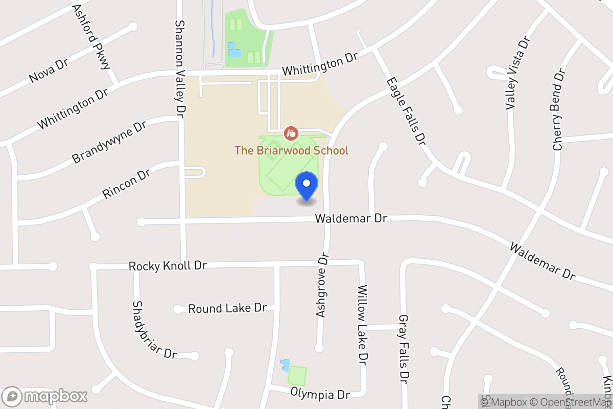 Map of 12206 Waldemar Dr, Houston