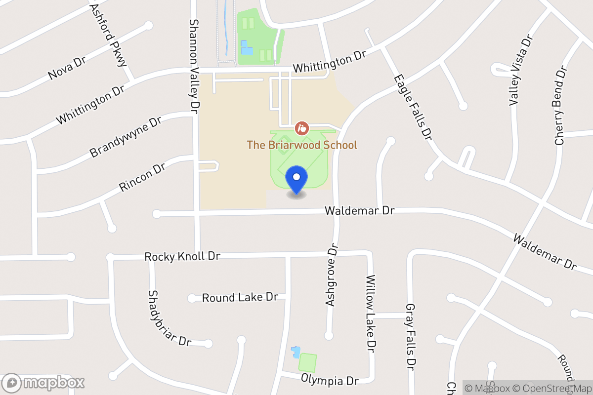 Map of 12214 Waldemar Dr, Houston
