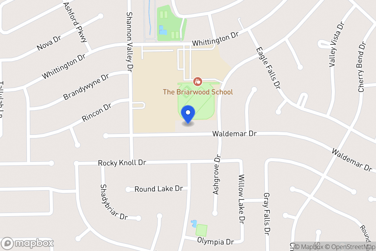 Map of 12218 Waldemar Dr, Houston