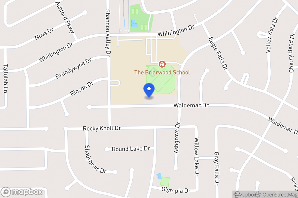 Map of 12222 Waldemar Dr, Houston