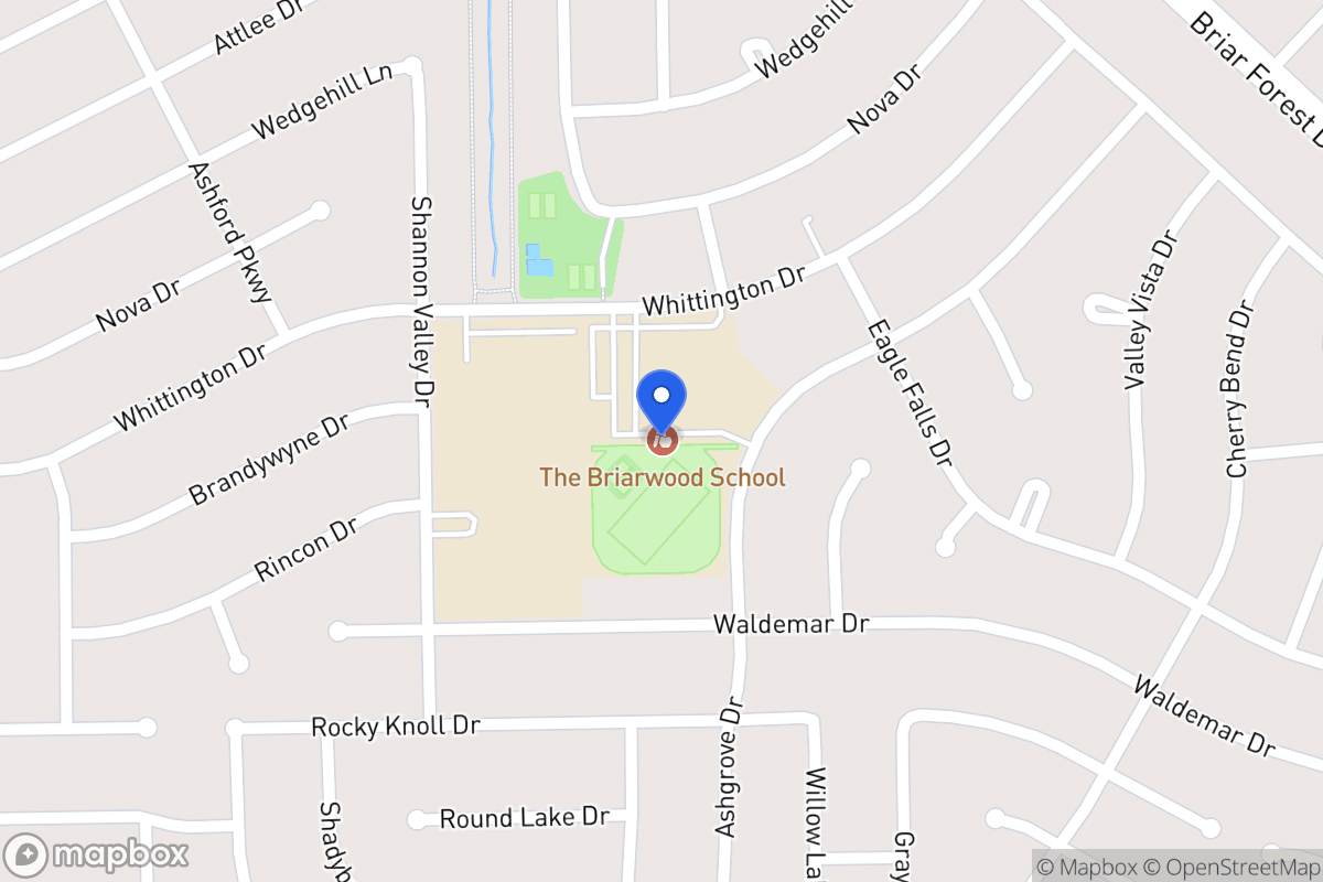 Map of 12201 Whittington Dr, Houston