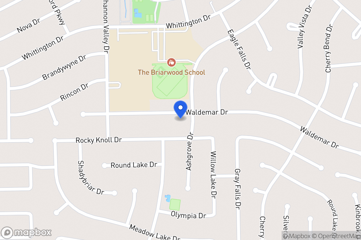 Map of 12207 Waldemar Dr, Houston