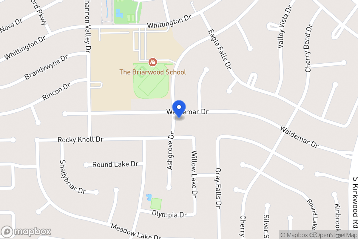 Map of 12139 Waldemar Dr, Houston