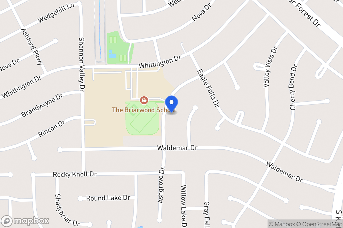 Map of 12203 Sugar Springs Dr, Houston