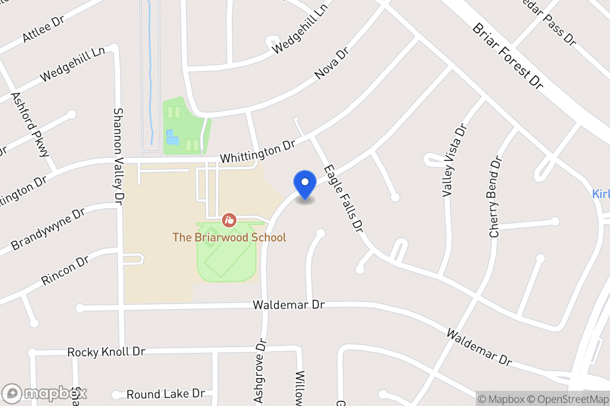 Map of 12115 Sugar Springs Dr, Houston