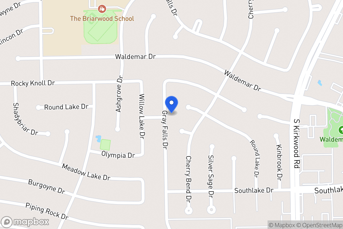 Map of 2031 Gray Falls Dr, Houston