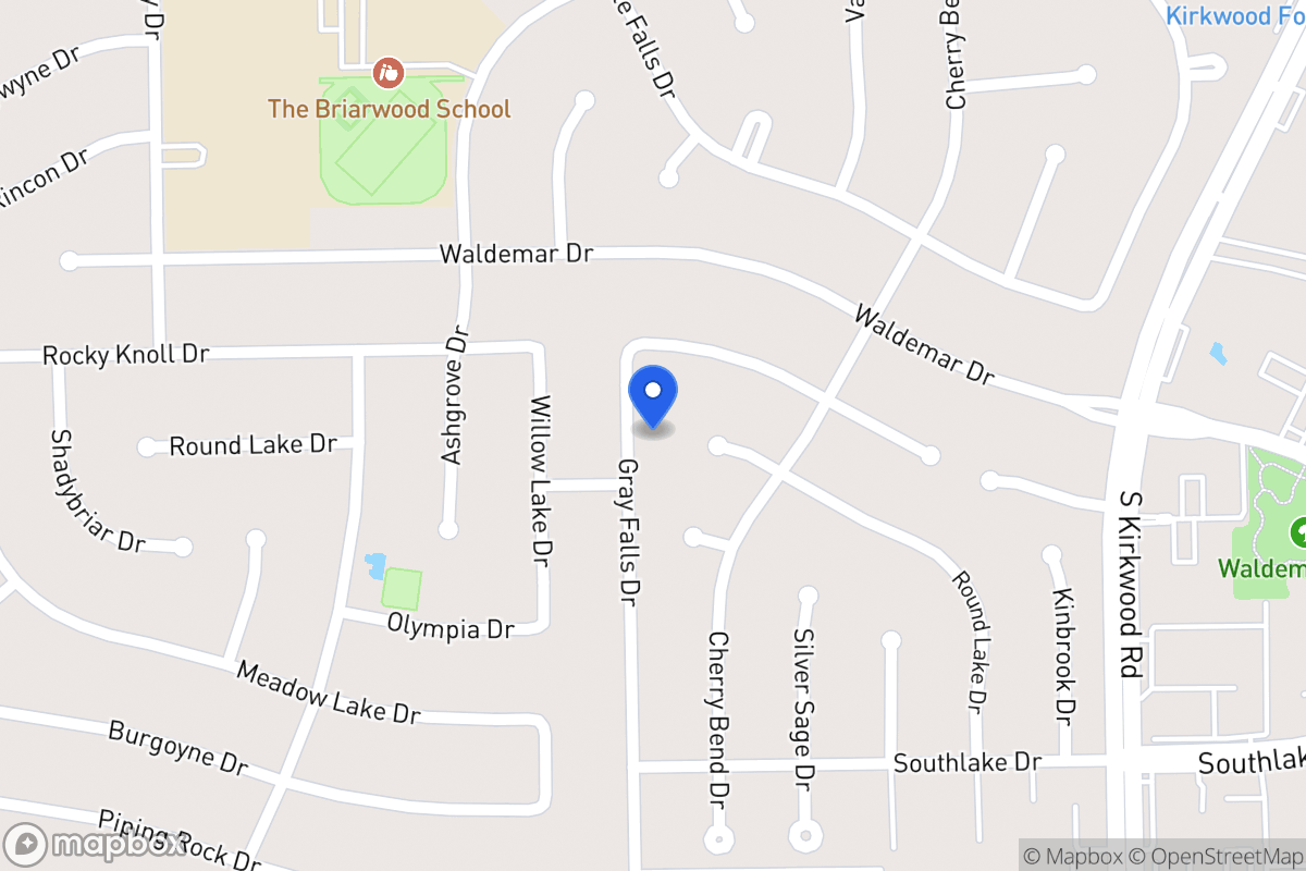 Map of 2023 Gray Falls Dr, Houston