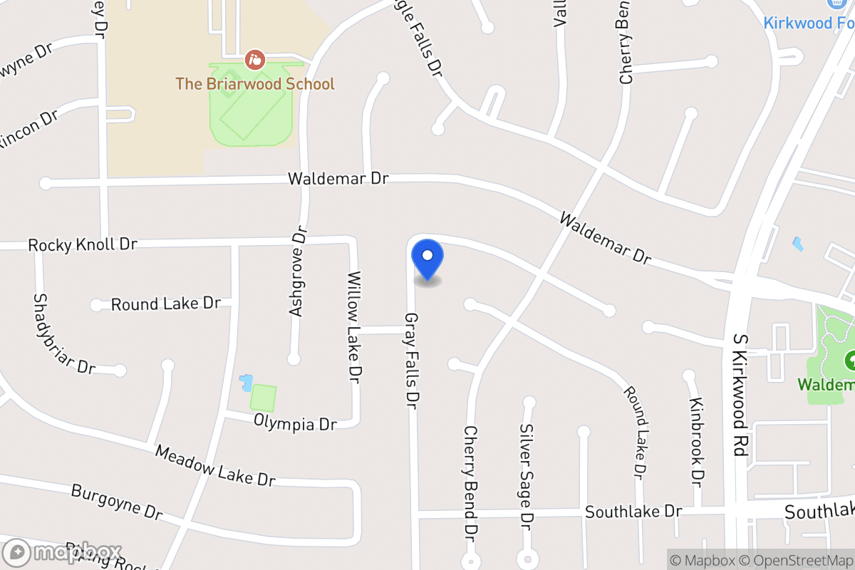 Map of 2019 Gray Falls Dr, Houston