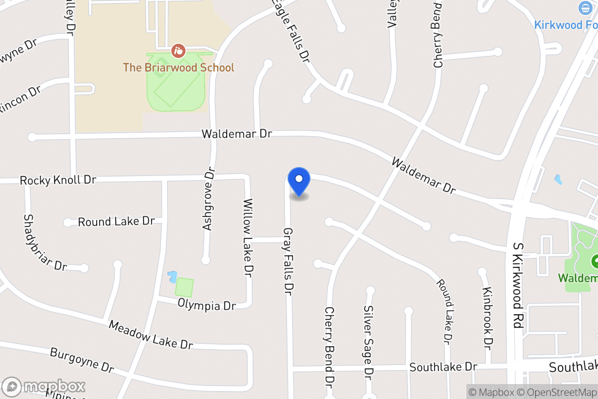 Map of 2015 Gray Falls Dr, Houston