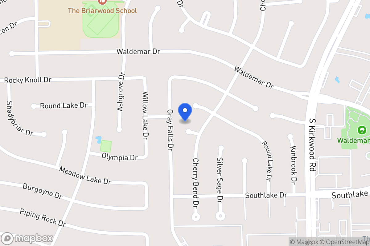 Map of 12010 Ashurst Dr, Houston