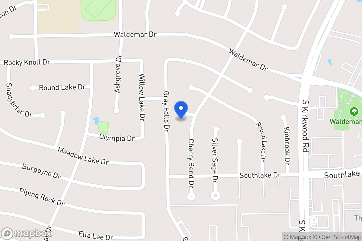 Map of 12007 Ashurst Dr, Houston