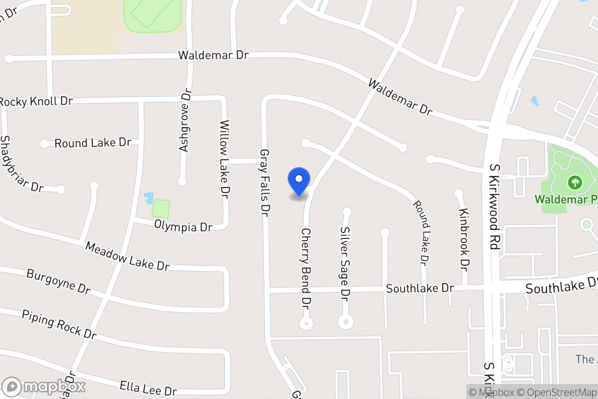 Map of 12003 Ashurst Dr, Houston