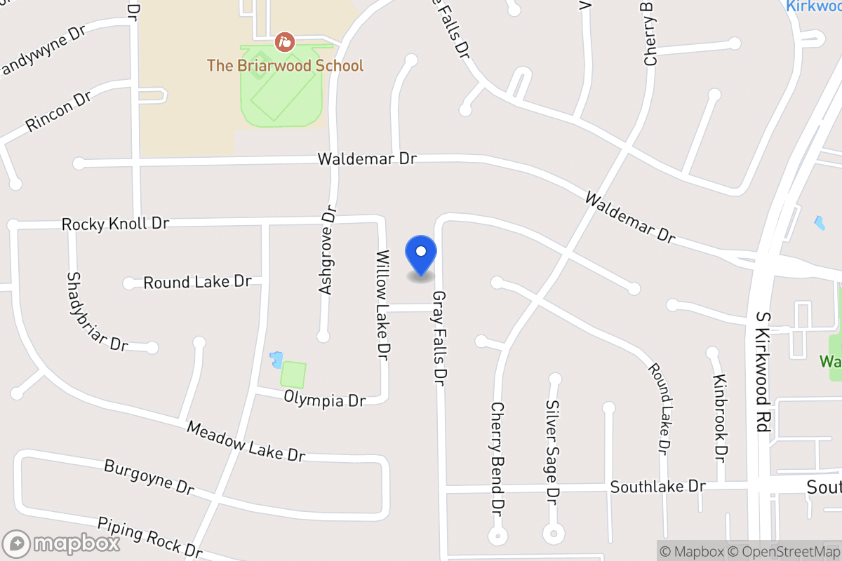 Map of 2022 Gray Falls Dr, Houston