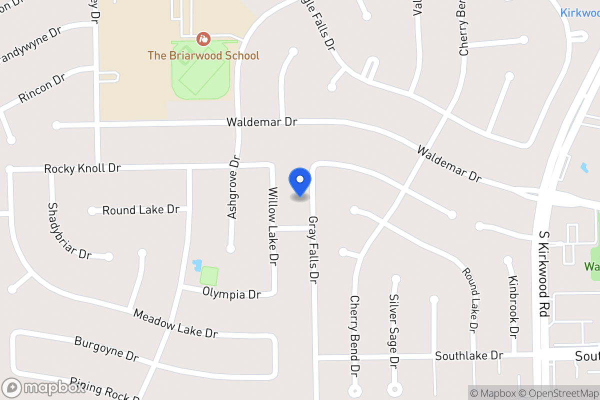 Map of 2018 Gray Falls Dr, Houston