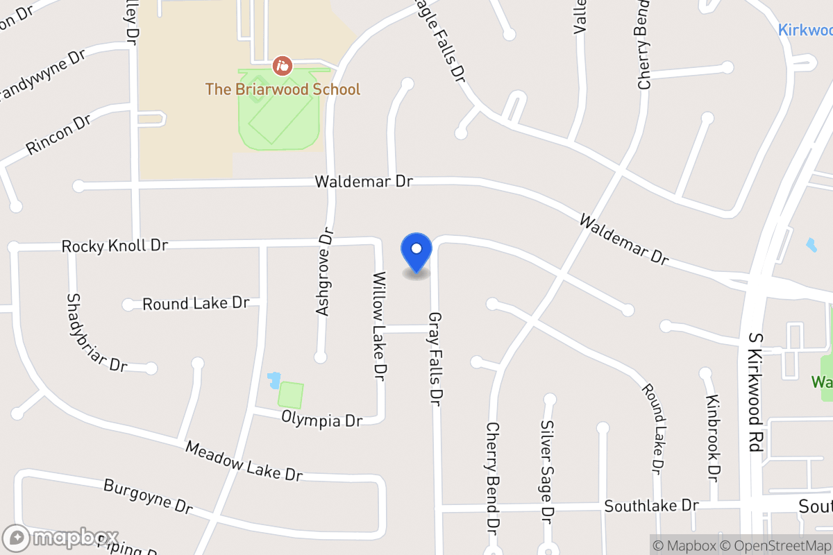 Map of 2014 Gray Falls Dr, Houston