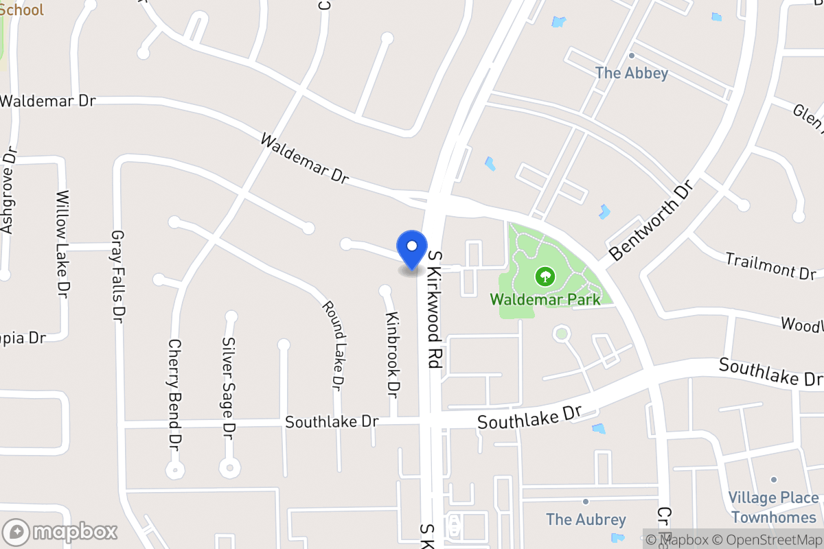 Map of 11803 Poplar Creek Dr, Houston