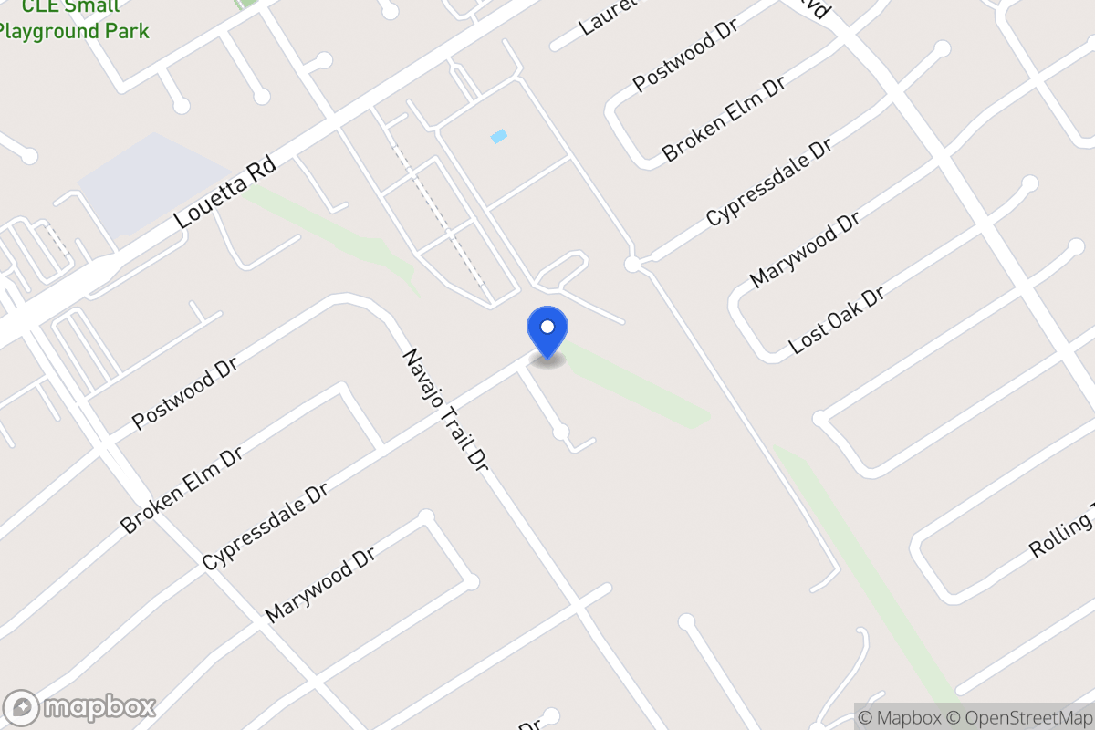 Map of 18218 Mantana Dr, Spring