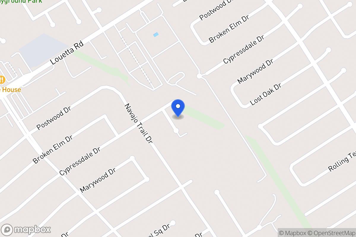 Map of 18210 Mantana Dr, Spring