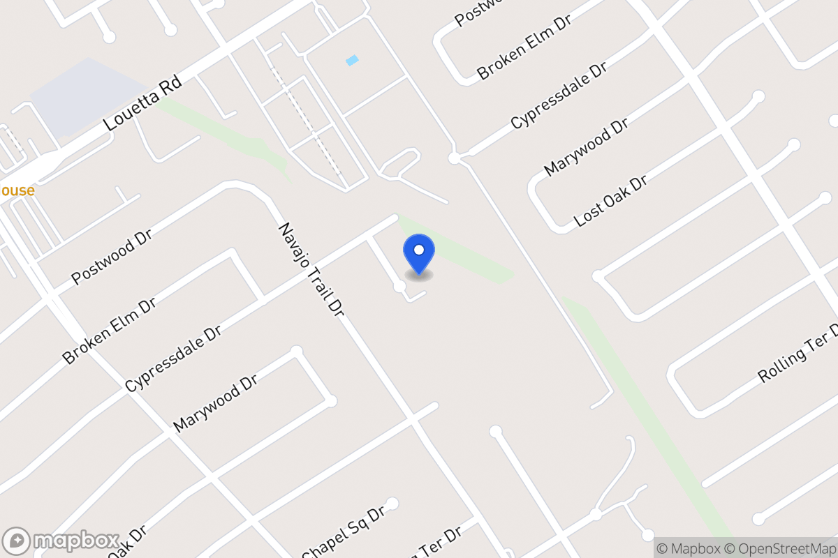 Map of 18202 Mantana Dr, Spring