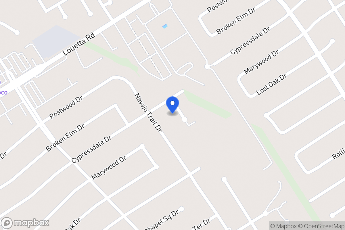 Map of 18211 Mantana Dr, Spring