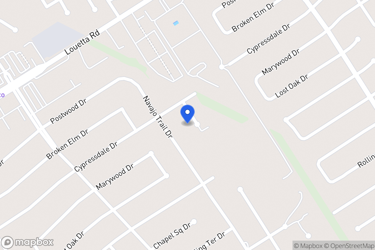 Map of 18207 Mantana Dr, Spring
