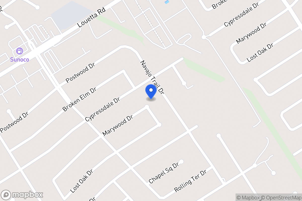 Map of 18210 Cassina Ln, Spring
