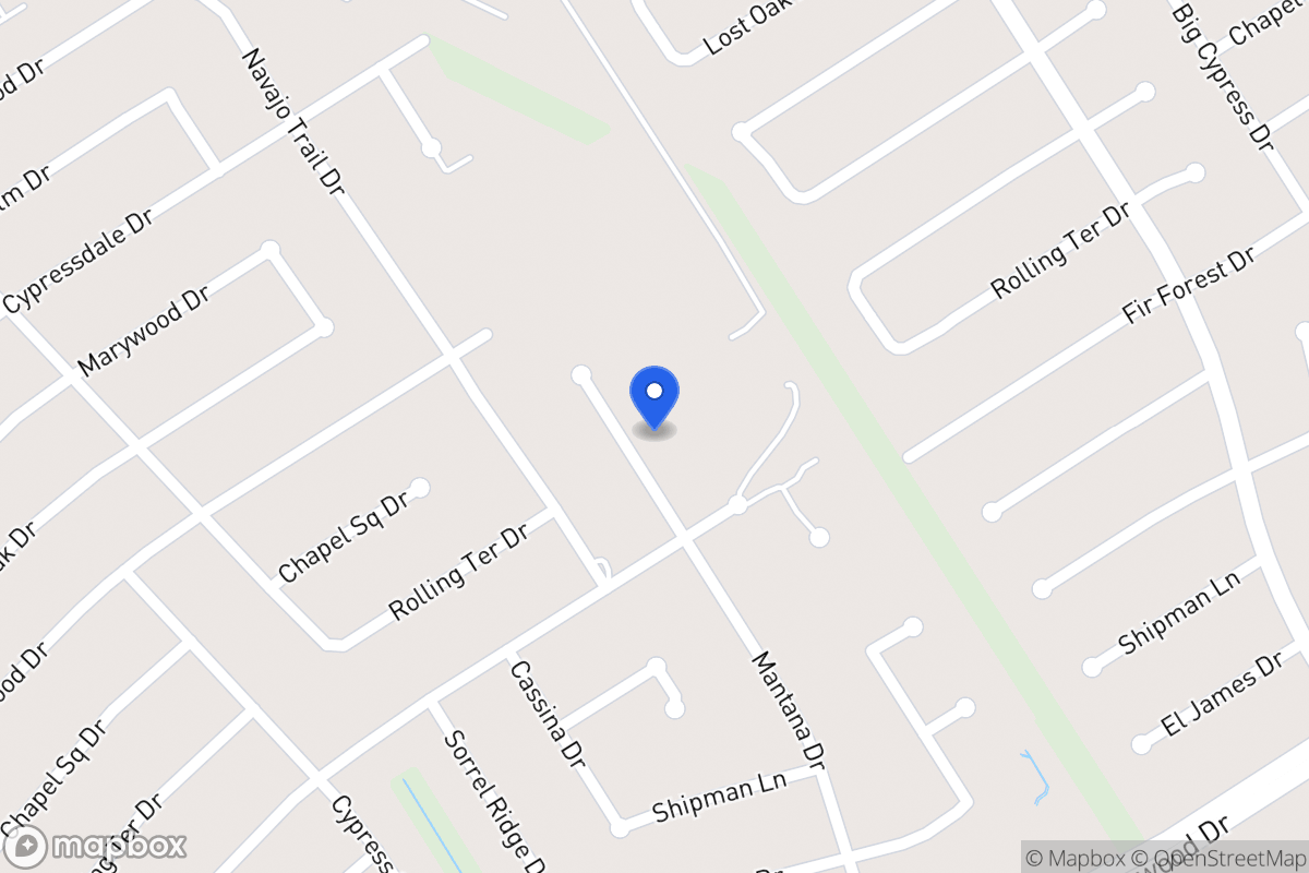 Map of 17914 Mantana Dr, Spring