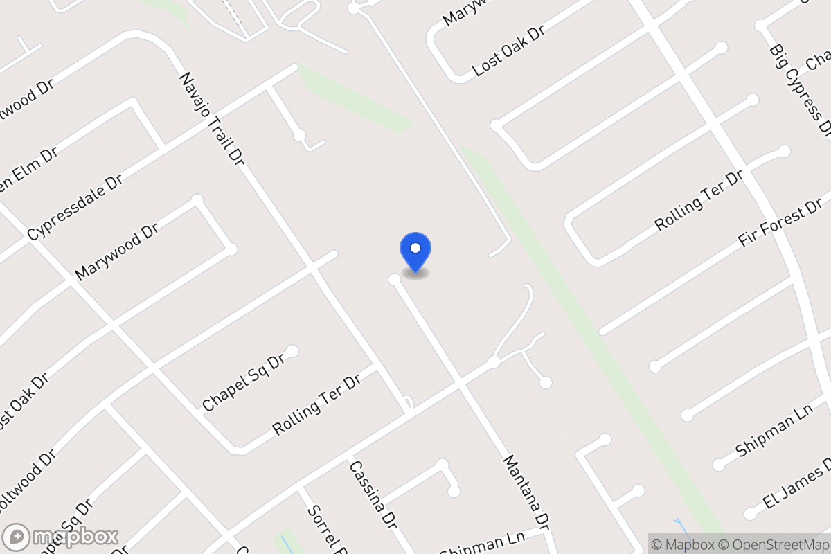 Map of 18010 Mantana Dr, Spring