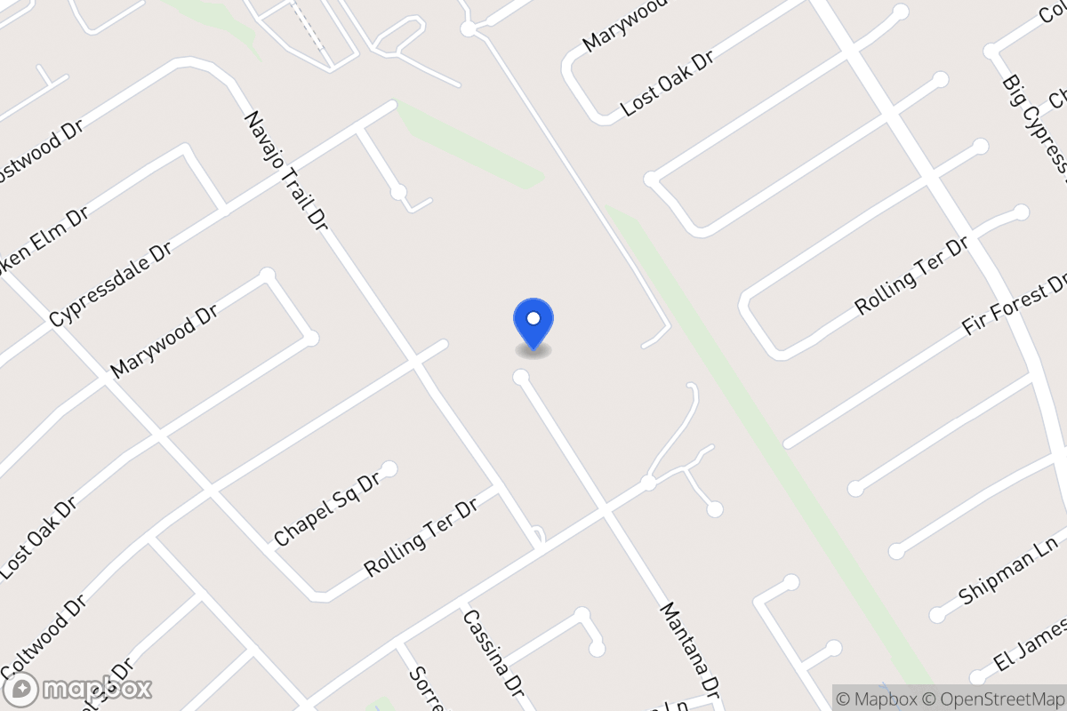 Map of 18014 Mantana Dr, Spring