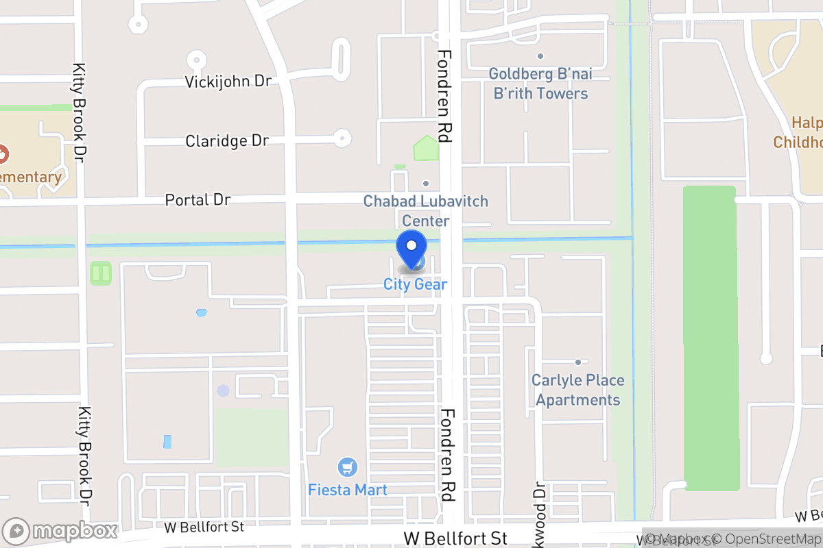 Map of 11092 Fondren Rd, Houston