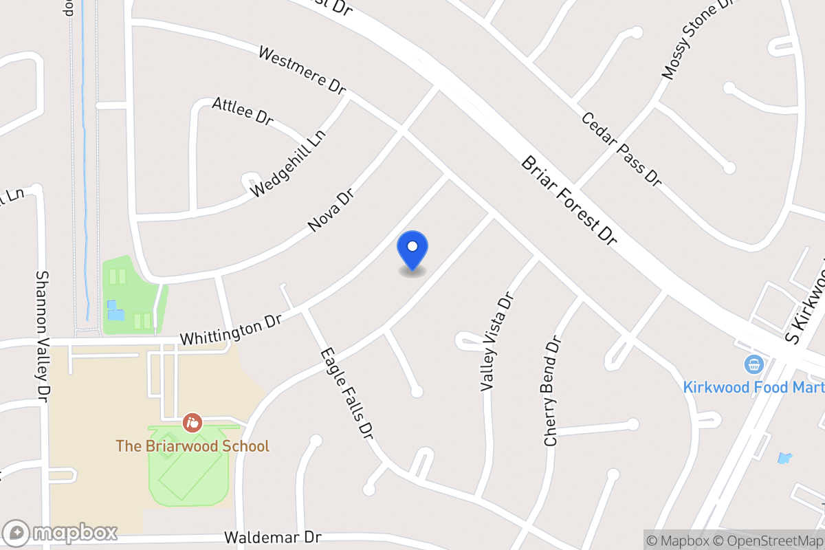 Map of 12026 Sugar Springs Dr, Houston