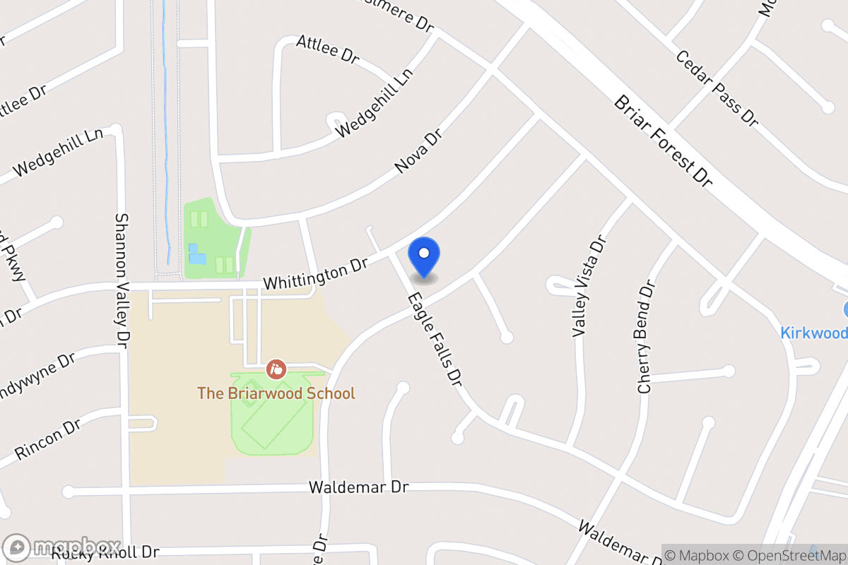 Map of 12054 Sugar Springs Dr, Houston