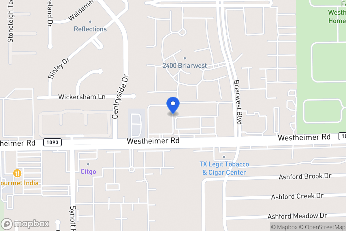 Map of 12976 Westheimer Rd, Houston