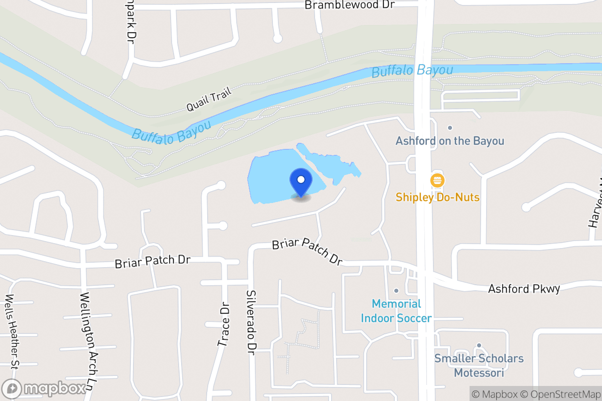 Map of 12640 Briar Patch Rd, Houston