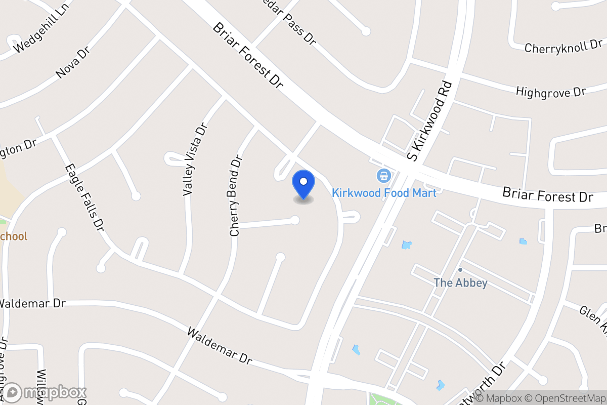 Map of 11806 Spruce Hill Dr, Houston